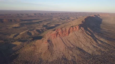 MacDonnell Ranges 3 Stock Footage 130684787