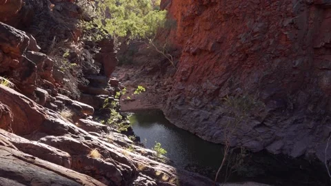 MacDonnell Ranges Serpentine Gorge 2 Stock Footage 155253908