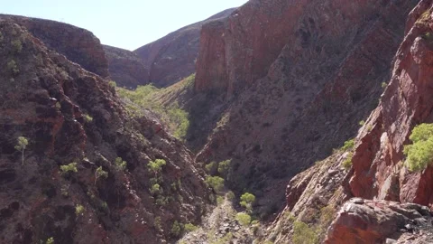 MacDonnell Ranges Serpentine Gorge 6 Stock Footage 155253553
