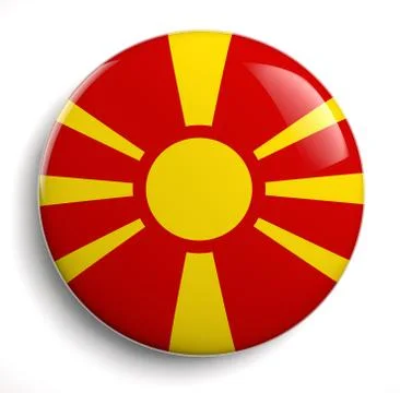 Macedonia flag Stock Photos