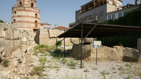 Macedonian Tower Foto stock