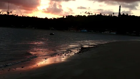 Maceio Sunset Stock Footage 102775969