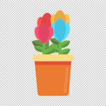 Maceta Ilustración de archivo