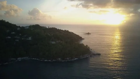 Machabee Sunset Stock Footage 80391170