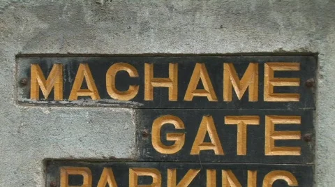 Machame gate  Stock Footage 647117