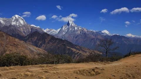 Machapuchare Foto stock