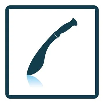 Machete icon Stockillustratie