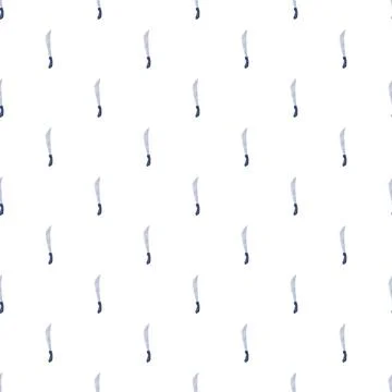 Machete pattern background illustration for agriculture theme Stock Illustration