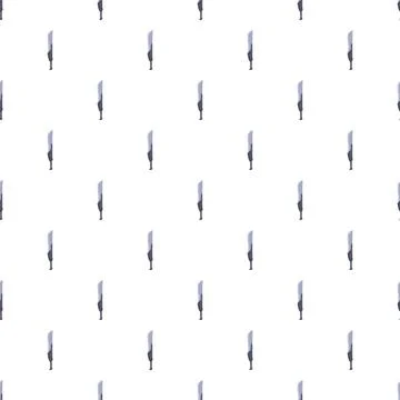 Machete pattern creating seamless design background Stock Illustration