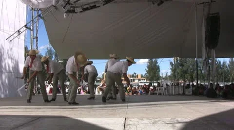 Machetes dance 스톡 동영상 8869142