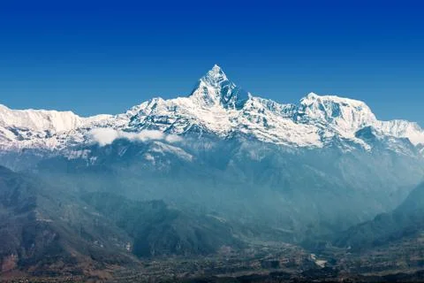 Machhapuchchhre mountain Stock Photos