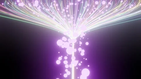 Machin learning concept analytics futuristic algorithm big data able to loop Stock Footage 337392850