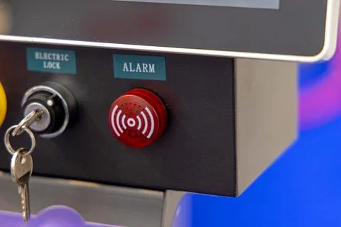 Machine Alarm Electric Lock Stockfoto's