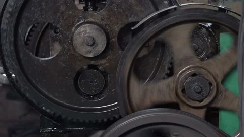 Machine and tool of Computer numerical control CNC Stock Footage 210959175