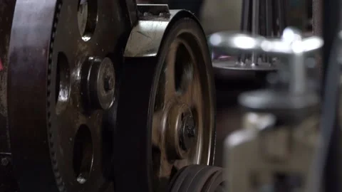 Machine and tool of Computer numerical control CNC Stock Footage 210959548