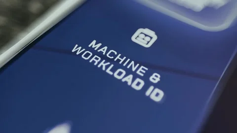 Machine and Workload Identity configuration selected Stock Footage 334935008