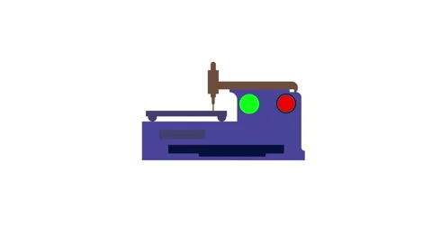 Machine animation,best animation in 4k. Stock Footage 205601432