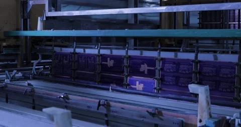 Machine for automatic testing of electronic boards in a modern laboratory Vídeo Stock 200927289