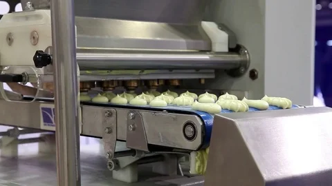 Machine in bakery industry Stock Footage 72287505