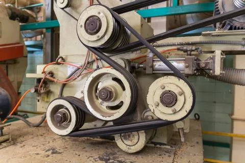 Machine belt Stock Photos