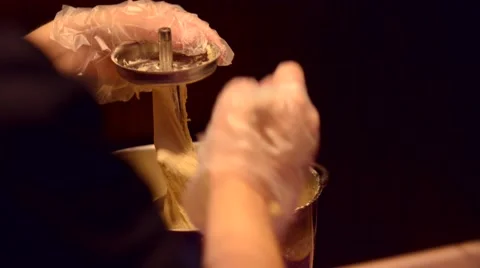 Machine blend dough Vídeos de archivo 59577893