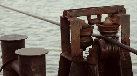 Machine Cable Stock Footage 36764190