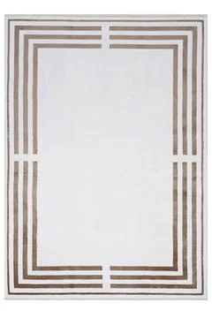 Machine carpet on white background Stock Photos