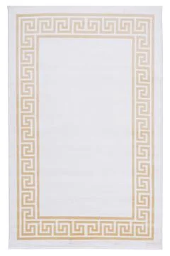 Machine carpet on white background Stock Photos