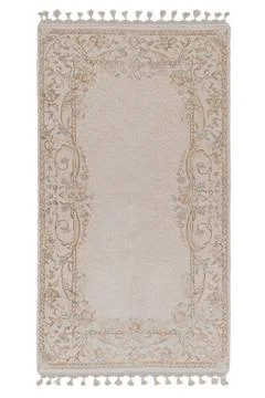 Machine carpet on white background Stock Photos