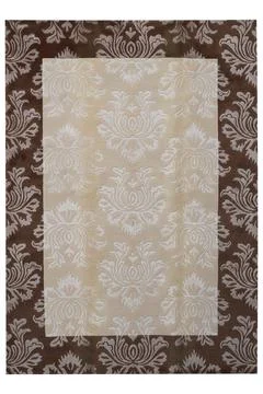 Machine carpet on white background Stock Photos