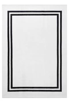 Machine carpet on white background Stock Photos