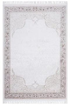 Machine carpet on white background Foto stock