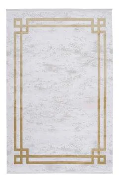 Machine carpet on white background Stock Photos