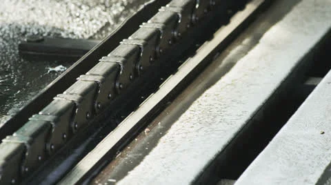 Machine chain Stock Footage 22707518