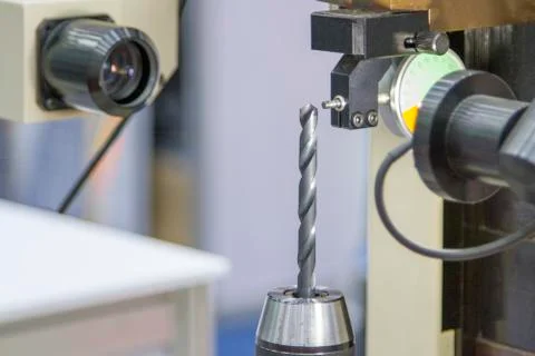 Machine check tool of Drill Stock Photos