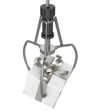 Machine Claw Grabbing Gift Stock-Illustration
