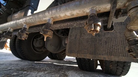 Machine for cleaning roads from snow Видео 106009843