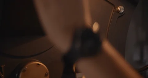 Machine At Coffee Brewery 스톡 동영상 105366558