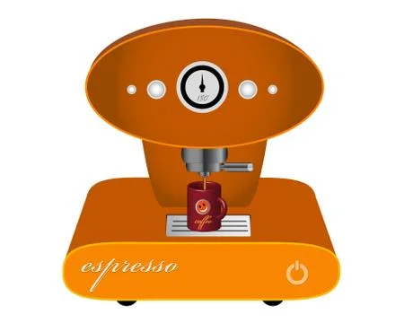 Machine for coffee Stock Illustration