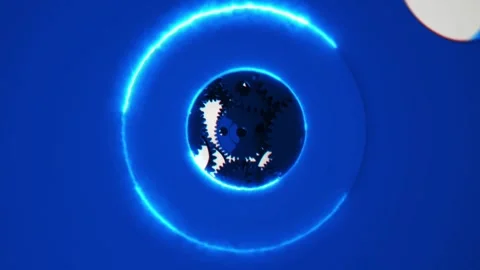 Machine Cogs Unveil Chroma 2 Video stock 276127706