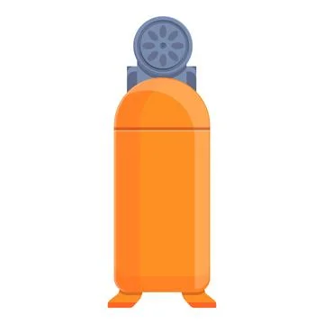 Machine compressor icon, cartoon style 스톡 일러스트