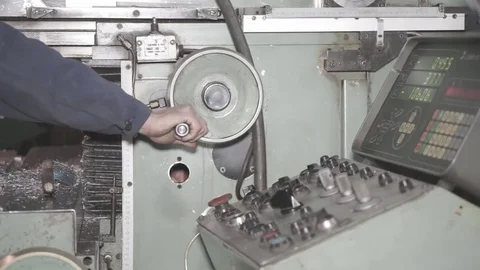 The Machine is Computer-Controlled Stock Footage 70477503