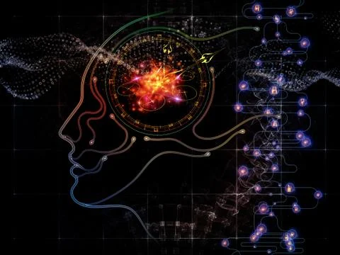 Machine Consciousness Metaphor イラスト素材