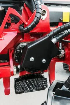 Machine construction for the processing of wood products Stock Photos