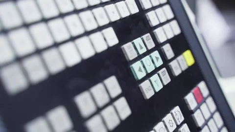 Machine control panel Stock Footage 148219920