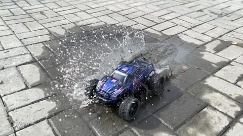 Machine on the control panel slow motion Stock Footage 127306352