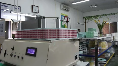 Machine control stamp Stock Footage 56085882