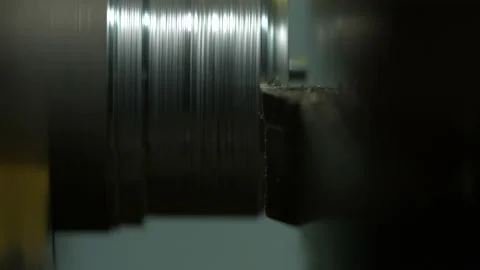 Machine cuts metal Stock Footage 147554213