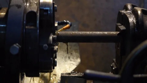 The machine cuts the thread Stock Footage 91019561