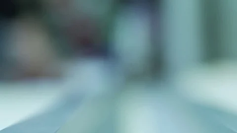 The machine for cutting fabric Stock Footage 69775836